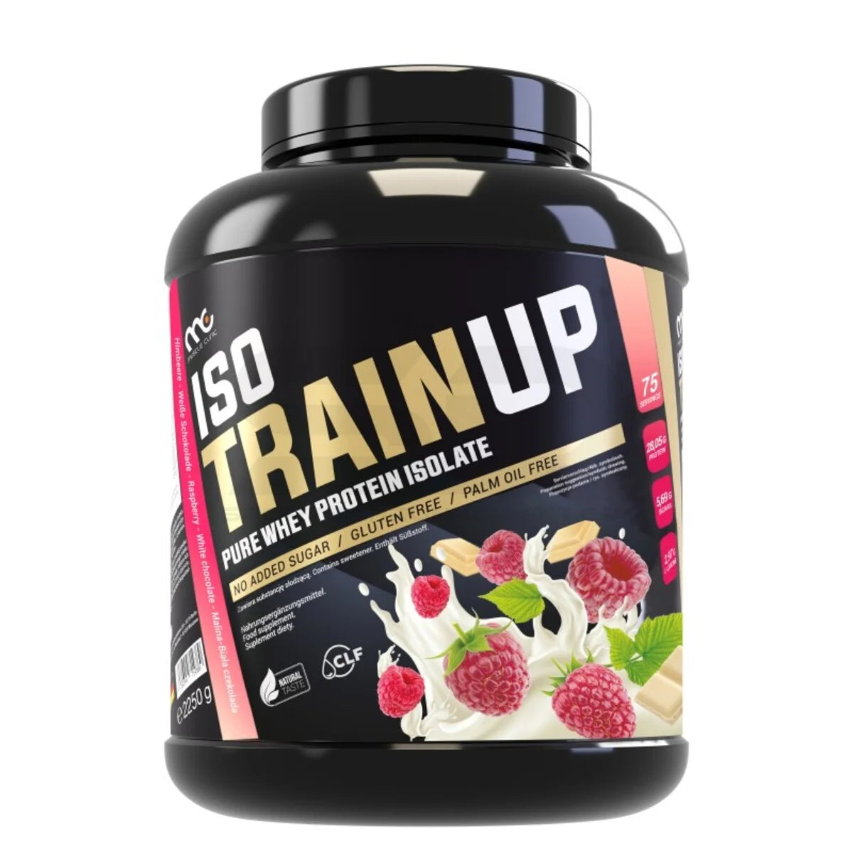MUSCLE CLINIC® ISOLATE TRAINUP 2250g 93,5% PREMIUM ISOLATE