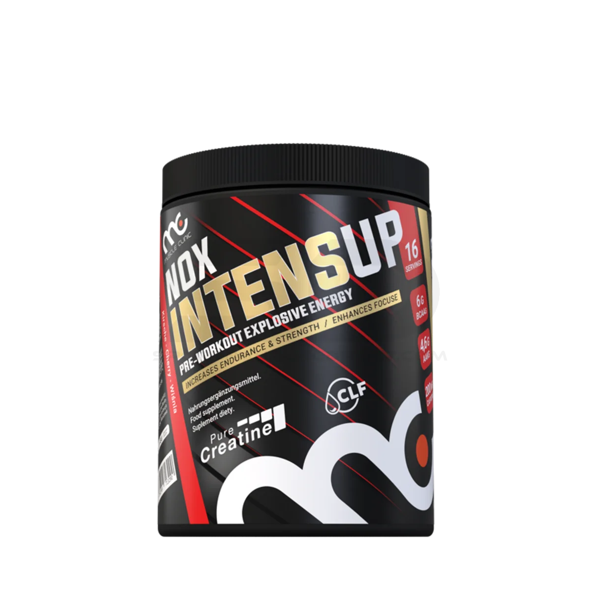 MUSCLE CLINIC® NOX INTENSE UP 640g Cherry