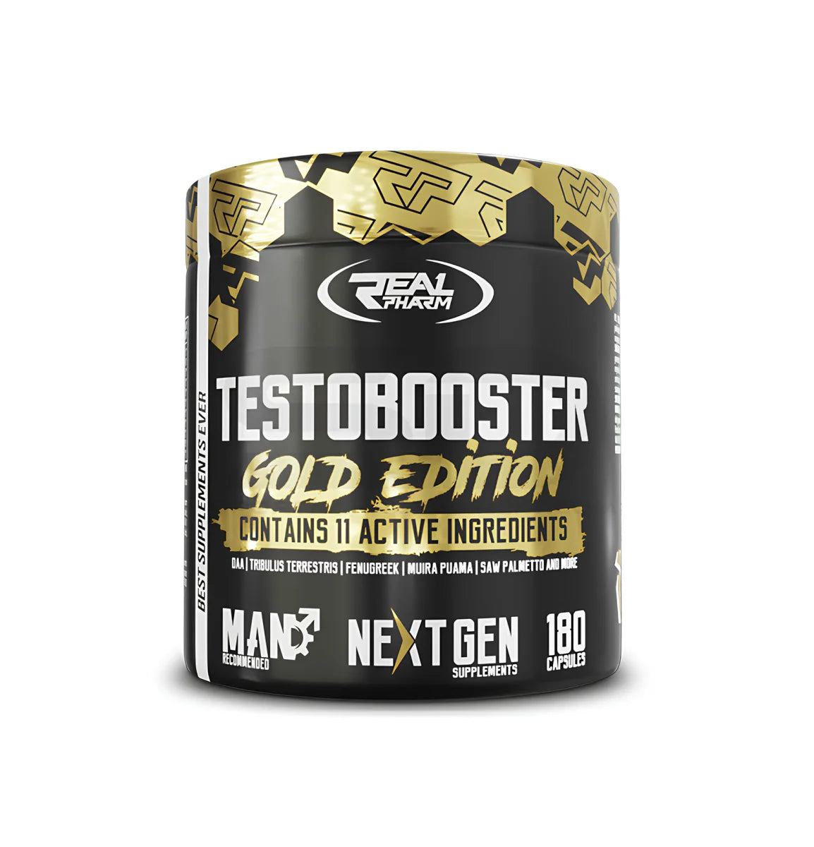 REAL PHARM® TESTO BOOSTER Gold Edition 180 Kapseln