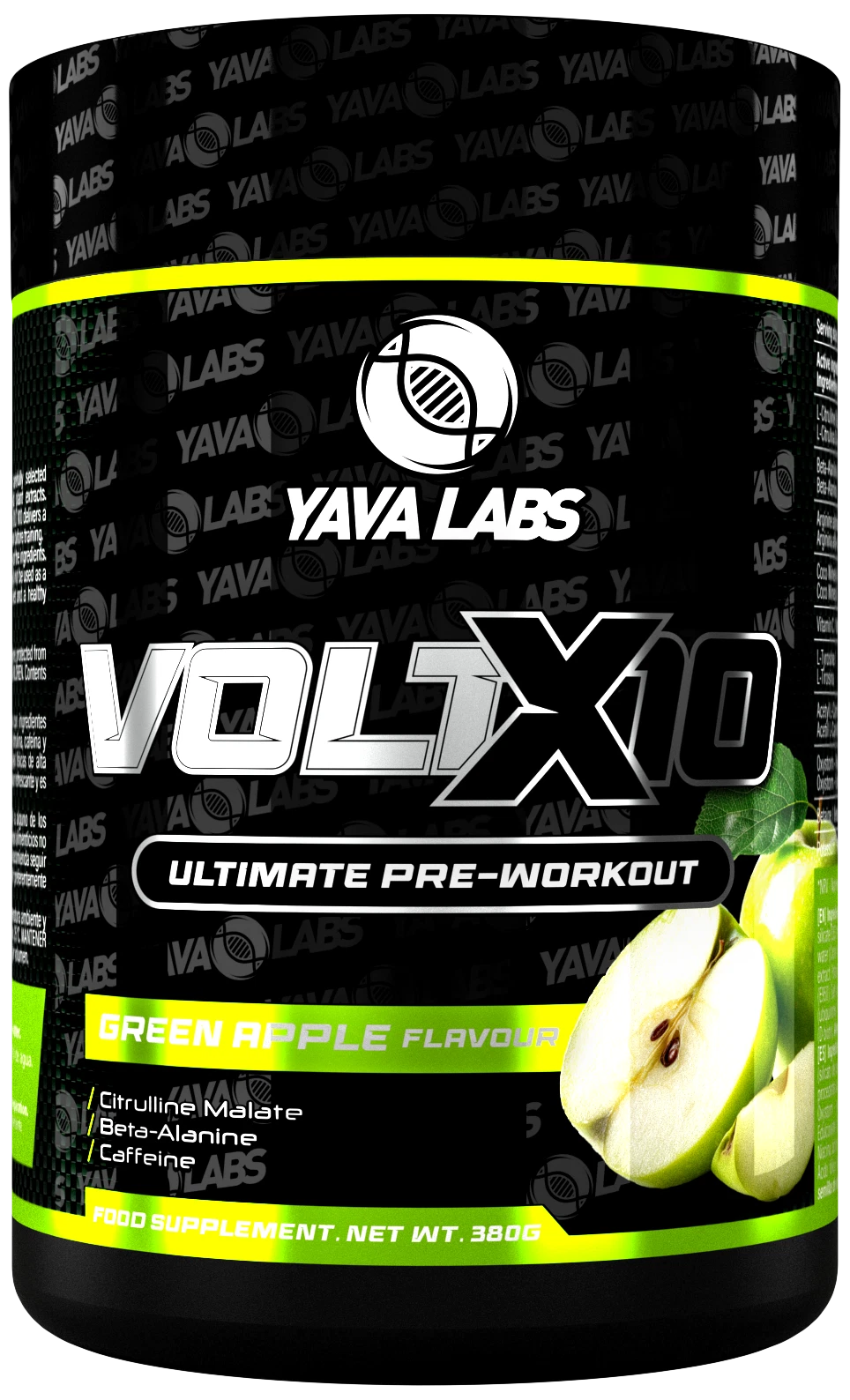 YAVA LABS® VOLT X10 ULTIMATE Pre Workout 380g
