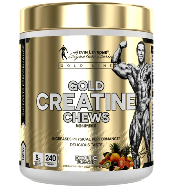 Kevin Levrone® Gold CREATINE CHEWING GUMS 240 Stück