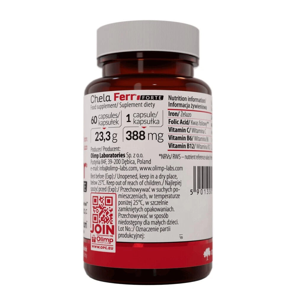 OLIMP® CHELA - FERR FORTE (Eisen Komplex) 60 Kapseln