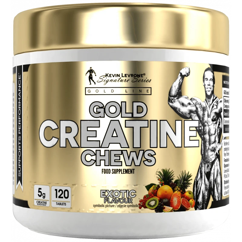 Kevin Levrone® Gold CREATINE CHEWING GUMS 120 Stück