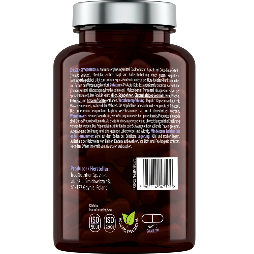 Essensey® GOTU KOLA 200mg 90 Caps