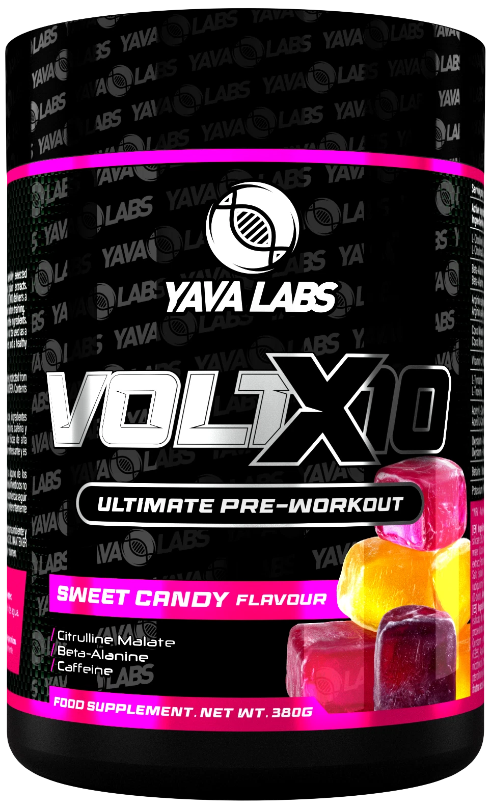 YAVA LABS® VOLT X10 ULTIMATE Pre Workout 380g