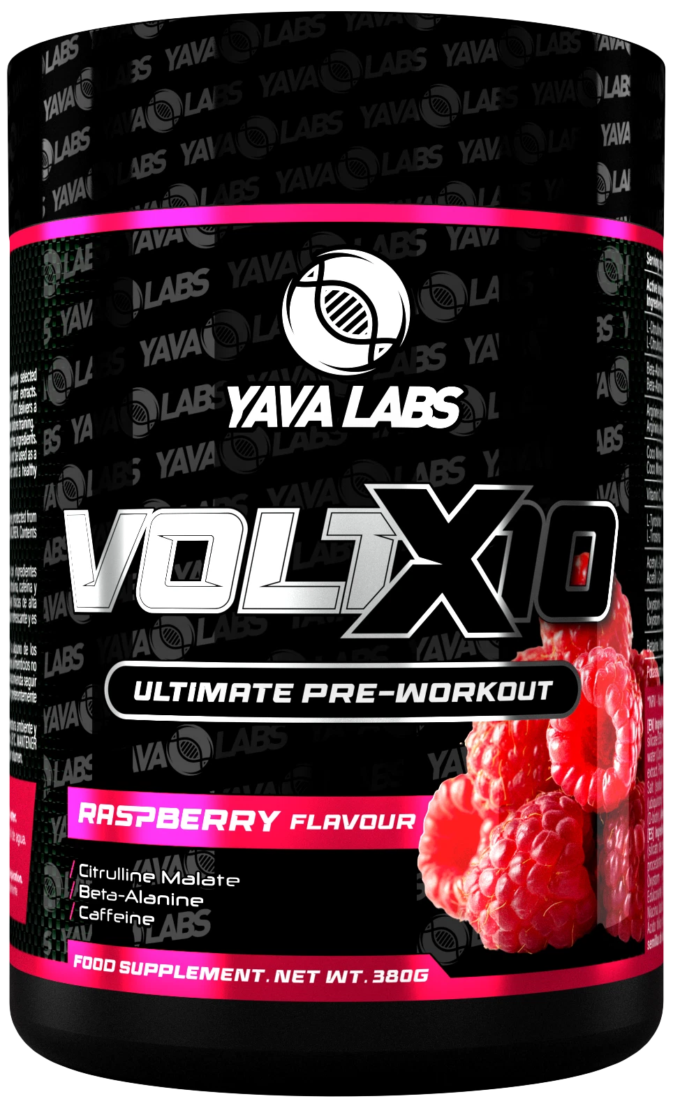 YAVA LABS® VOLT X10 ULTIMATE Pre Workout 380g