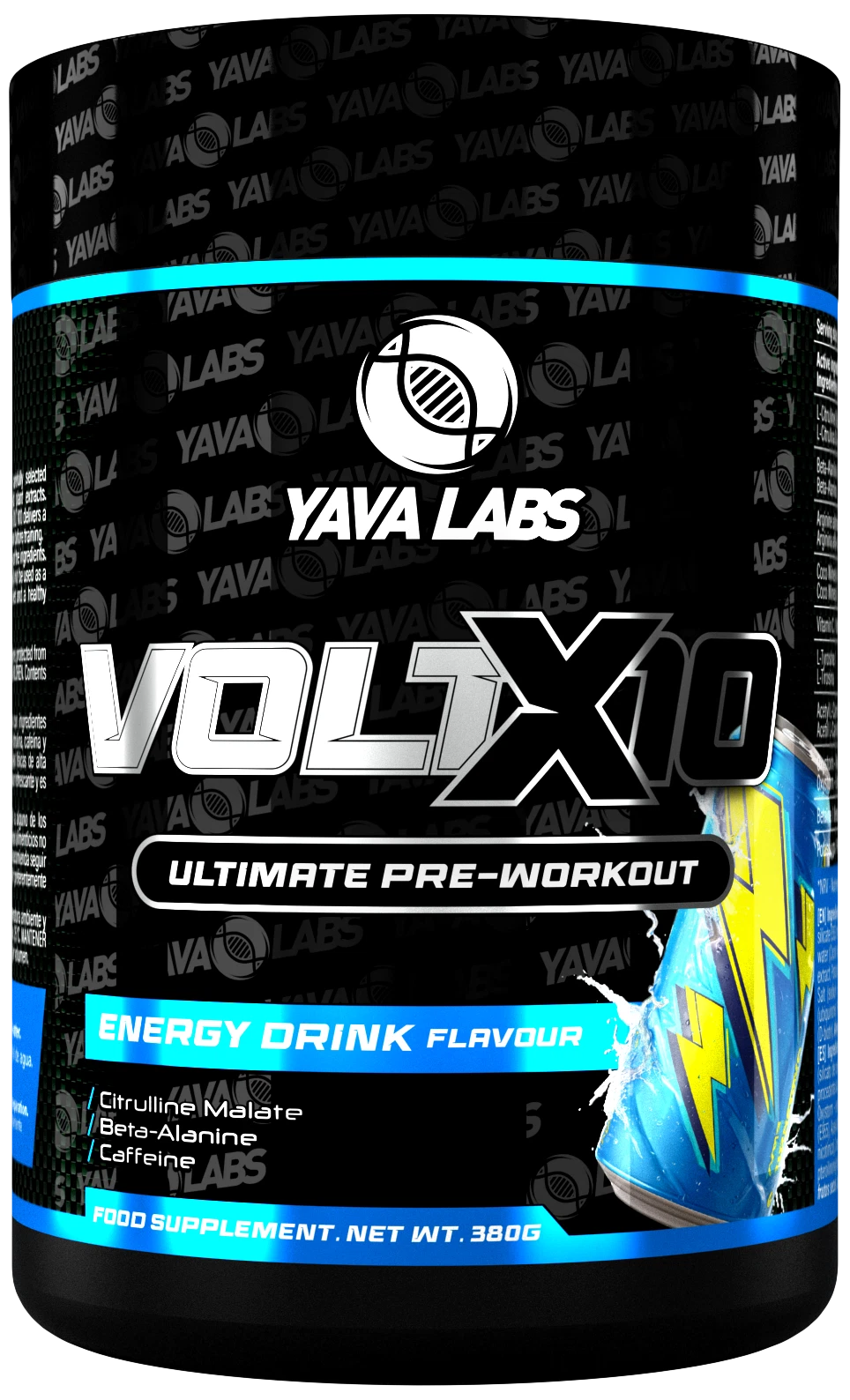 YAVA LABS® VOLT X10 ULTIMATE Pre Workout 380g