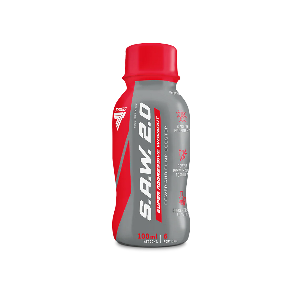 TREC® S.A.W 2.0 BOOSTER SHOTS 12 x100ml Cherry Pear