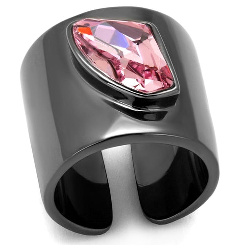 Ring IP Light Black  (IP Gun) Stainless Steel